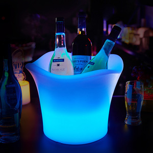 LED Ice Bucket Remote Control 16 Colors Ice Bucket for Wine Champagne for Bar Club