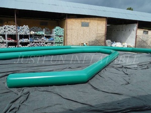 Pedal <strong>Go</strong> Cart <strong>n</strong> Zorb Inflatable <strong>Track</strong> Race Used for Kids <strong>n</strong> Adults - Product Image 4