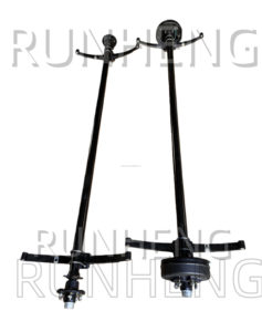 Assale per Rimorchio di Alta Qualità 3500 libbre 5*4.5PCD, Assemblaggio Assale Dritto per Rimorchio con Sospensione a Balestra [Vendita Diretta dalla Fabbrica] - Product Image 2