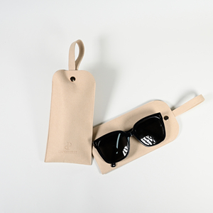 PackSecret Pochette à lunettes multifonction en microfibre avec logo personnalisé, étui épais en microfibre avec logo en creux pour l'emballage de lunettes - Product Image 3