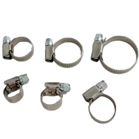 Système de mesure métrique de ventilation de collier de serrage allemand en acier inoxydable personnalisé de meilleure qualité