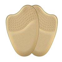 YEBEI Coussinets de chaussures Almohadillas Para Zapatos Matériau éponge de haute qualité Anti-dérapant Soulagement de la douleur Anti-usure Confort Avant-pied Coussinets