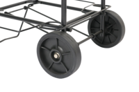 Chariot à main pliable en métal de gros, capacité de 50 kg, chariot à bagages, chariot utilitaire pliable, léger, pour les voyages