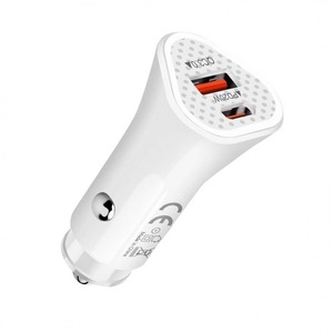 ที่ชาร์จในรถยนต์แบบสองพอร์ต PD 38W ชาร์จเร็ว พร้อมไฟแสดงสถานะ LED สำหรับใช้กับรถยนต์ 12-24V - Product Image 3