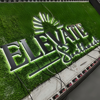 Lettres en relief 3D personnalisées éclairées par LED, enseigne extérieure pour spa, salon de beauté