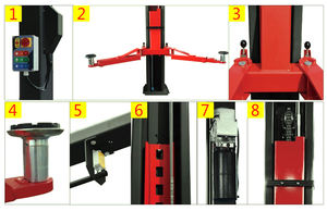 Nacelle-ciseaux élévatrice hydraulique, pour <span class=keywords><strong>Garage</strong></span>, 2 piliers, équipement de <span class=keywords><strong>Garage</strong></span>, en vente, pas cher, pour Service - Product Image 5