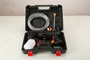 Pistolet à eau sans fil de qualité industrielle haute puissance 1800W pour lavage de voiture avec batterie au lithium portable D0022, pistolet à pulvérisation puissant - Product Image 3