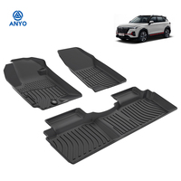 Tapis de sol de voiture toutes saisons 2025 en caoutchouc à bords surélevés, tapis de coffre 3D en TPE pour Changan CS35 Plus 2018-2025