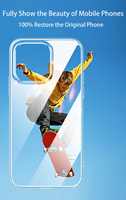 Coque de téléphone haute définition antichoc ultra transparente pour iPhone 18 17 16 Pro Max 13 14 15 Plus 17 – Vente en gros