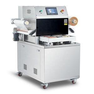 DQ240VST-máquina de envasado de alimentos al vacío, sellador manual de tazas para alimentos congelados, embalaje de carne, bandeja para la piel - Product Image 6