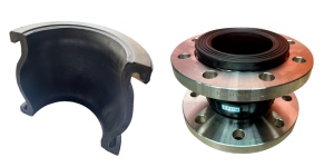 Runtaida <span class=keywords><strong>REJ</strong></span> PN10 PN16 Junta de Expansión Flexible de Goma EPDM de Alta Presión, Estándar EN1092, Accesorio para Tubería de Agua con Brida NPT/BSPT - Product Image 3