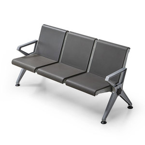 Silla de Espera Yijiahao de Tres Plazas con Asiento de PU, Silla de Espera para Hospitales, Aeropuertos y Estaciones con Reposabrazos, Asientos Públicos - Product Image 5