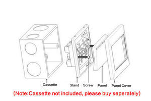 Akıllı güç tasarrufu duvara monte otel RFID yakınlık anahtar kart evrensel enerji tasarrufu anahtarı cihazı - Product Image 2