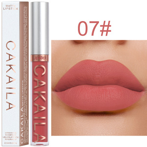 Lipstik Matte cair kualitas tinggi, lipstik Matte cair tahan air tahan lama berpigmen tinggi - Product Image 4