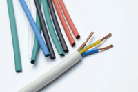 Câble électrique standard en silicone haute température AWG 120 mm² avec conducteur en cuivre toronné souple pour raccordement
