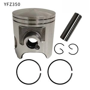 Pièces de moteur de moto, piston YFZ350 de 64 mm, adapté au kit de segments de piston Blaster 350, accessoires de scooter - Product Image 2