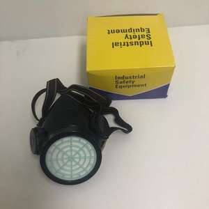 Masker <span class=keywords><strong>Gas</strong></span> Anti debu, penjualan terbaik setengah wajah Filter kepala tunggal-gratis desain sederhana masker <span class=keywords><strong>Gas</strong></span> semprot Anti debu - Product Image 2