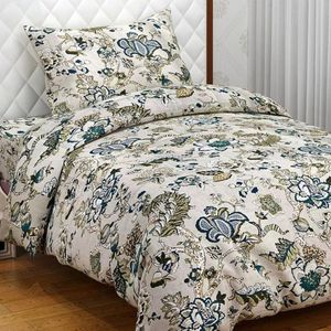 Nhà Máy Trực Tiếp Ấm Cúng Mền Tất Cả Các Mùa Comforter Với Hoa Mô Hình Ấm Áp Bông Trải Giường Coverlet Vua Kích Thước Sử Dụng Nhà OEM ODM - Product Image 6