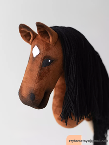 <span class=keywords><strong>DR</strong></span> Venta caliente Caballo Palo Niños Montar Peluche Juguete Palo Hobby Caballo Palo Con Regalos en Stock - Product Image 4