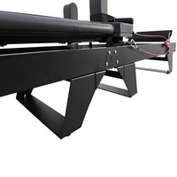 Nouveauté : Machine de Pilates Reformer réglable en aluminium M3K avec une capacité de 200 kg pour studio de Pilates et salle de fitness
