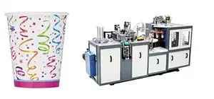 Automatische Maschinen zur Herstellung von Pappbechern aus Deutschland zum Recycling