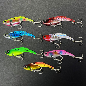 Nouveaux leurres de pêche Vib <span class=keywords><strong>lame</strong></span> en métal <span class=keywords><strong>d</strong></span>'<span class=keywords><strong>eau</strong></span> salée Vib leurre 55mm 14g leurre dur à naufrage rapide appâts durs - Product Image 2