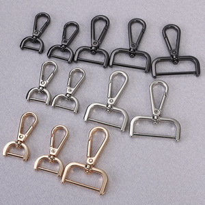 Chaînes en laiton brut détachables, composants et accessoires de bijouterie pour la fabrication de boucles et de crochets de sangle de sac DIY - Product Image 2