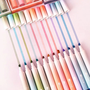 Set di 4 Evidenziatori Jumbo a Colori Sfumati GF, Cancelleria per il Ritorno a Scuola, Pennarelli Fluorescenti per Graffiti, Arte, Disegno e Scrittura - Product Image 6