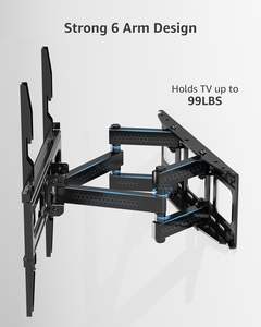 Support mural <span class=keywords><strong>pour</strong></span> téléviseur JOLLY 32-60 pouces à mouvement complet avec <span class=keywords><strong>bras</strong></span> pivotant - Product Image 5