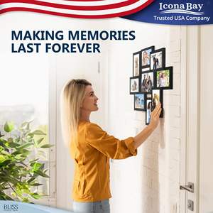 Cadre photo en MDF durable, léger, personnalisable en couleur et en taille, pour la maison et le bureau, fabrication en gros au Cambodge - Product Image 2