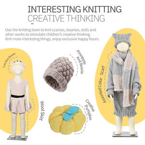 Máquina de tejer con 40 agujas, juguete de tejer Circular con contador de filas, diseño creativo, artesanal, multifuncional - Product Image 5