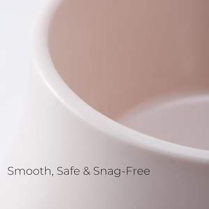 Mangkuk anjing bertelinga panjang, peralatan makan hewan peliharaan mangkuk anjing antiselip kaki tinggi makanan antikotor mangkuk anjing panjang - Product Image 4