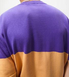 Custom Logo Summer Casual Knit T-Shirt Color Blocking Design <b>Men'S</b> Knit Short-Sleeved <b>Pullover</b> - Product Image 2