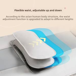 Masseur dorsal et lombaire à air chaud entièrement automatique, matelas de massage multifonctionnel à pression d'air - Product Image 2