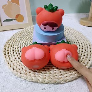 Jincan - Juguetes Antiestrés de la Serie Vegetal, Bolas de Harina, Juguete Divertido Novedoso, Incluye Repuestos de Repollo, Maíz y Melón para Apretar - Product Image 4