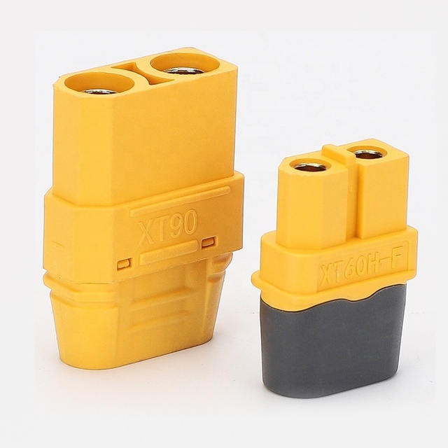XT60H XT60 Plug Connector Sheath Housing Copper Contacts PC Housing IP66 Rated 50A High Anti-Spark Male/Female Power Connector