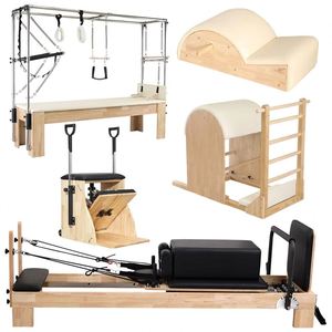 Ensemble d'équipements de yoga et de Pilates en gros : Machine Reformer pour étirer le dos, idéal pour la gym et la maison - Product Image 1