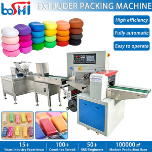 Macchina Automatica per Confezionamento <span class=keywords><strong>Pasta</strong></span> Modellabile, Estrusore per <span class=keywords><strong>Pasta</strong></span> Leggera, Farina, <span class=keywords><strong>Pasta</strong></span> <span class=keywords><strong>di</strong></span> Tamarindo, <span class=keywords><strong>Pasta</strong></span> <span class=keywords><strong>di</strong></span> <span class=keywords><strong>Zucchero</strong></span>, Fondente, Argilla Modellabile - Product Image 1