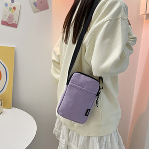 Wholesale Solid Color <strong>Nylon</strong> <strong>Bag</strong> Small Multicolor Casual Fashion <strong>Crossbody</strong> Mobile Phone <strong>Bag</strong> Large Capacity Shoulder <strong>Bag</strong> 2025 - Product Image 3