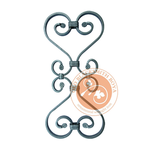 Guss geländer Schmiede baluster Großhandel Schmiedeeisen Baluster Ersetzen Baluster mit Schmiedeeisen - Product Image 3