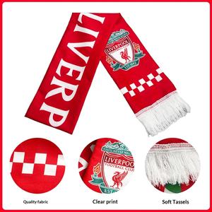 ผ้าพันคอแฟนฟุตบอลสโมสรข้ามพรมแดน 32 ทีม ผ้าเชียร์โบกมือ ผ้าเชียร์ธงสโมสร สั่งทำพิเศษสำหรับใช้ในสนามกีฬา - Product Image 3