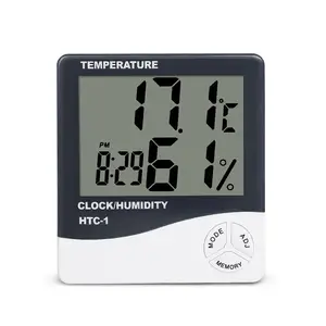 Mestek — thermomètre/hygromètre numérique LCD, capteur de température de l'hygrothermographe pour l'intérieur