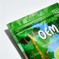 Vente flash - Sachets en plastique pour bonbons, qualité alimentaire, résistants à l'humidité, refermables avec fermeture éclair, sacs pour confiseries sucrées