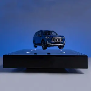 Çocuk çinko alaşım metal kapılar açık geri çekin Mini yüzen diecast VW Beetle nostaljik araba oyuncak manyetik levitation modülü
