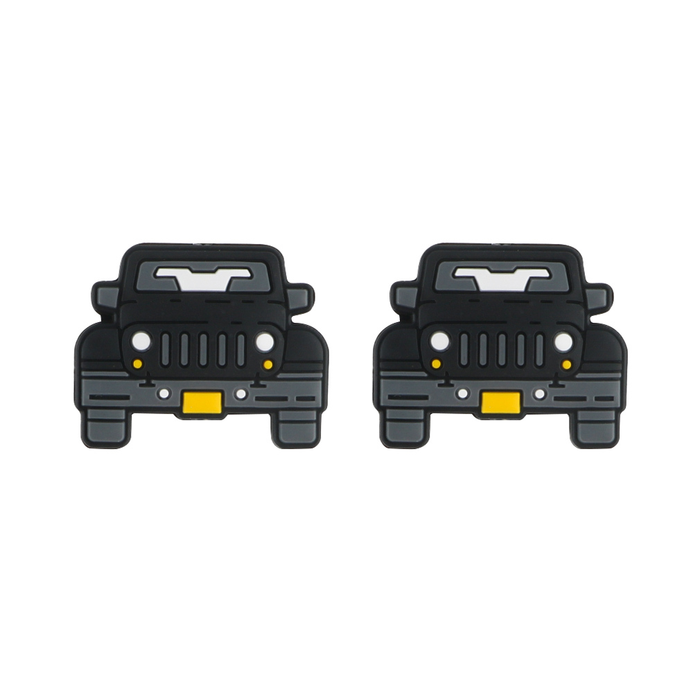 Car Focal bead Black SA235