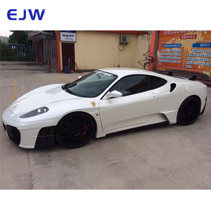 Kit de carrosserie large en fibre de verre de Style ASI pour 05-09 pour <span class=keywords><strong>Ferrari</strong></span> <span class=keywords><strong>F430</strong></span> nouveau pare-chocs avant lèvre arrière jupes latérales ailerons de queue pare-chocs modifié - Product Image 4