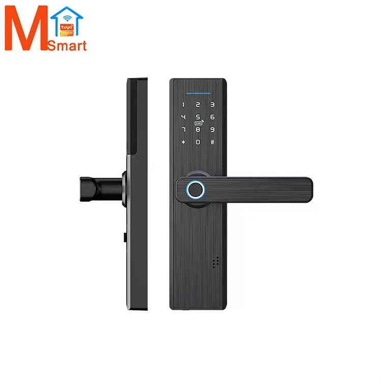 Tuya Smart DoorLock Wifi Door Lock Electronic Digital IC card, Key, fingerprint, password, Tuya APP WiFi Lock