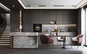 Muebles de Cocina Personalizados SANTOPOVA, Remodelación Completa de la Casa, Incluye Fregadero, Grifo, Correderas para Cajones, Hecho en China - Product Image 3