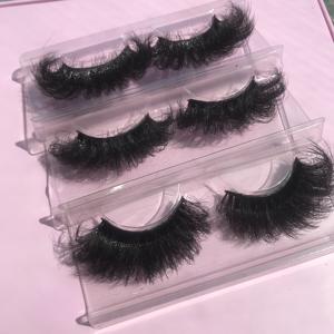 5d 3d vendeur en gros en vrac russe d Crul vison cils vendeur cils en gros sibérien pleine bande cils Cils - Product Image 2