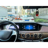 Mise à niveau Android double écran pour Mercedes Benz Classe S W222 2013-2018, affichage multimédia du tableau de bord, navigation CarPlay